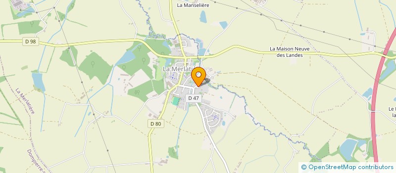 localisation de l'entreprise MONSIEUR CHRISTOPHE RUFFIER  ESSARTS-EN-BOCAGE