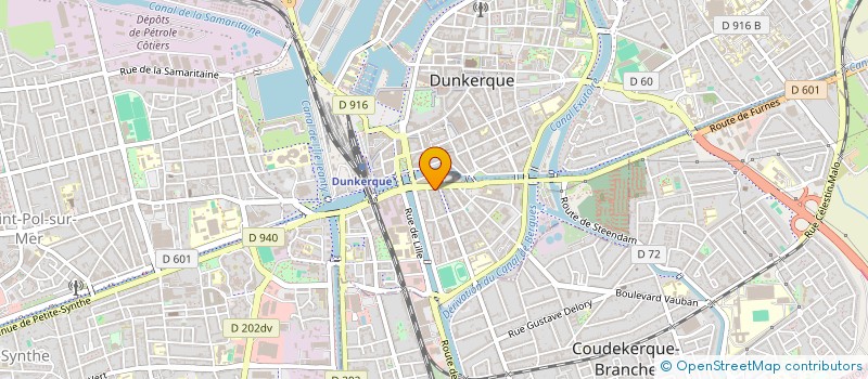 localisation de l'entreprise MONSIEUR CHRISTOPHE RUFFIN à DUNKERQUE