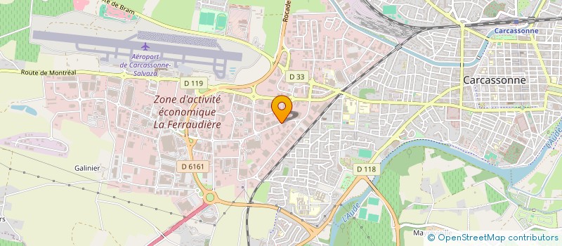 localisation de l'entreprise MONSIEUR CHRISTOPHE RUIZ à CARCASSONNE