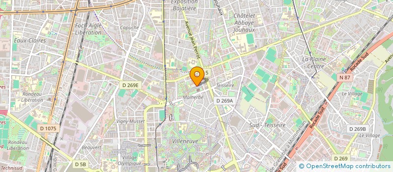 localisation de l'entreprise MONSIEUR CHRISTOPHE RULH à GRENOBLE