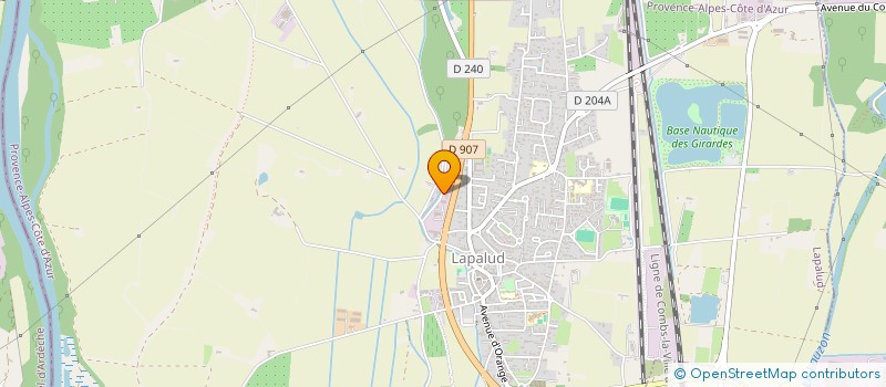 localisation de l'entreprise MONSIEUR CHRISTOPHE RUNEL  LAPALUD