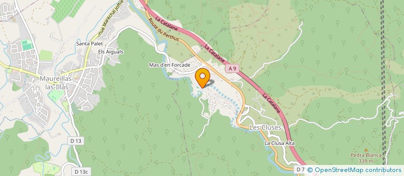 localisation de l'entreprise MONSIEUR CHRISTOPHE RUPT  LES CLUSES