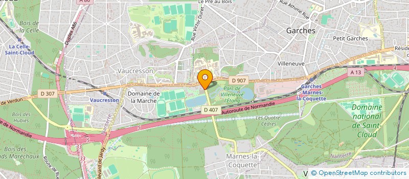 localisation de l'entreprise MONSIEUR CHRISTOPHE RUYER  MARNES-LA-COQUETTE