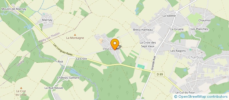 localisation de l'entreprise MONSIEUR CHRISTOPHE RYMARSKI  CHARBUY