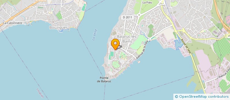 localisation de l'entreprise MONSIEUR CHRISTOPHE RYS  BALARUC-LES-BAINS