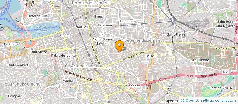 localisation de l'entreprise MONSIEUR CHRISTOPHE SACCOCCIO à MARSEILLE