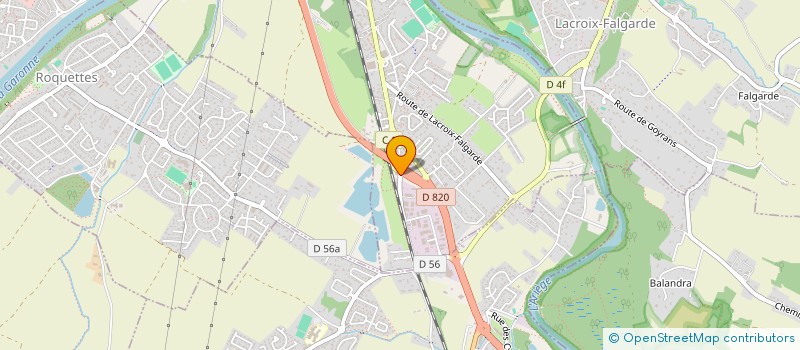 localisation de l'entreprise MONSIEUR CHRISTOPHE SACCOL  PINSAGUEL