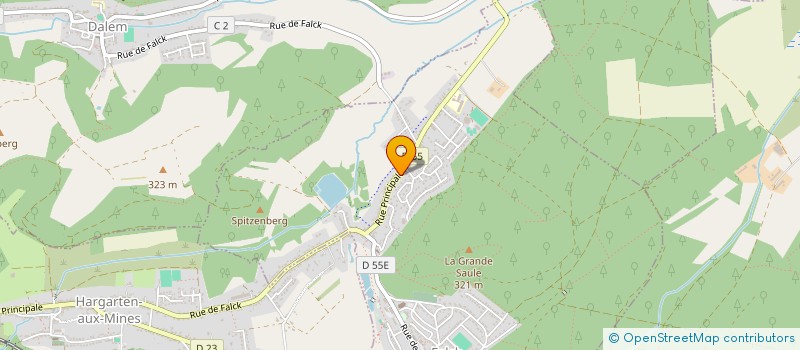 localisation de l'entreprise MONSIEUR CHRISTOPHE SACKSTEDER  FALCK