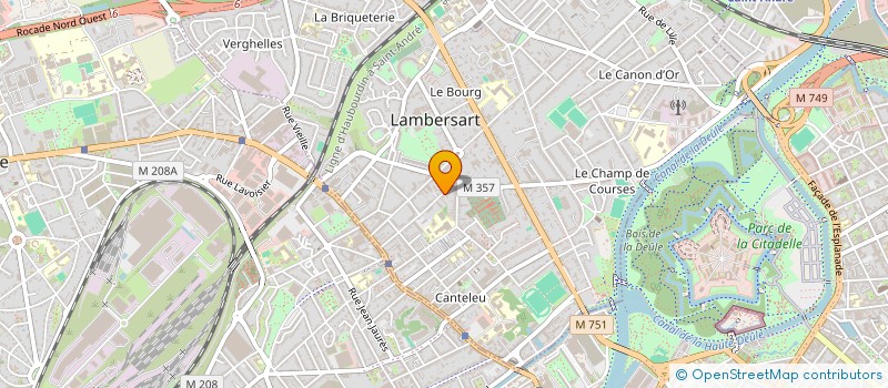 localisation de l'entreprise MONSIEUR CHRISTOPHE SAGNIEZ à LAMBERSART