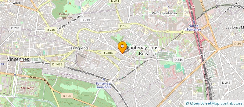 localisation de l'entreprise MONSIEUR CHRISTOPHE SAINT-ELOY à FONTENAY-SOUS-BOIS