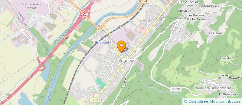 localisation de l'entreprise MONSIEUR CHRISTOPHE SAINT-JULLIAN  VILLARD-BONNOT