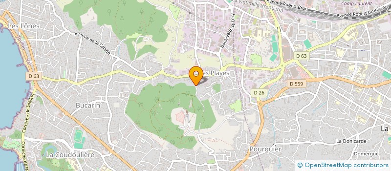 localisation de l'entreprise MONSIEUR CHRISTOPHE SAINT-MICHEL à SIX-FOURS-LES-PLAGES