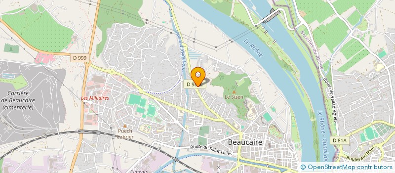 localisation de l'entreprise MONSIEUR CHRISTOPHE SAINT-PAU  BEAUCAIRE