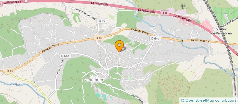 localisation de l'entreprise MONSIEUR CHRISTOPHE SAINTON  VENTABREN