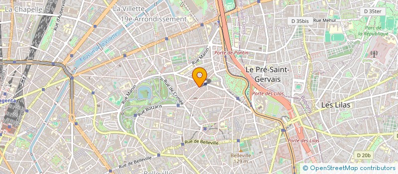 localisation de l'entreprise MONSIEUR CHRISTOPHE SALACHAS  PARIS