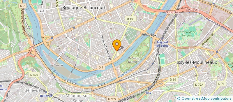 localisation de l'entreprise MONSIEUR CHRISTOPHE SALAS à BOULOGNE-BILLANCOURT