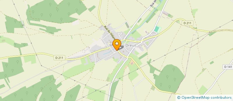 localisation de l'entreprise MONSIEUR CHRISTOPHE SALENDRE  MOLLIENS-DREUIL