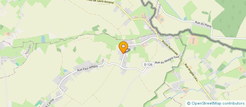 localisation de l'entreprise MONSIEUR CHRISTOPHE SALESSES  AIX-EN-PEVELE