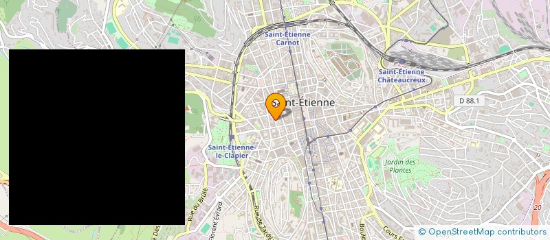 localisation de l'entreprise MONSIEUR CHRISTOPHE SALICHON  SAINT-ETIENNE