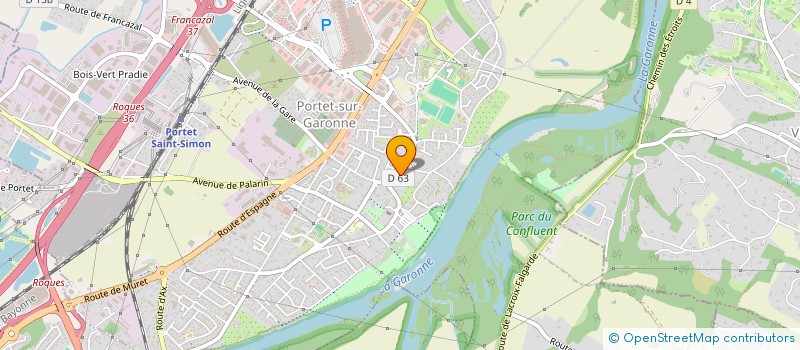 localisation de l'entreprise MONSIEUR CHRISTOPHE SALIVES  PORTET-SUR-GARONNE