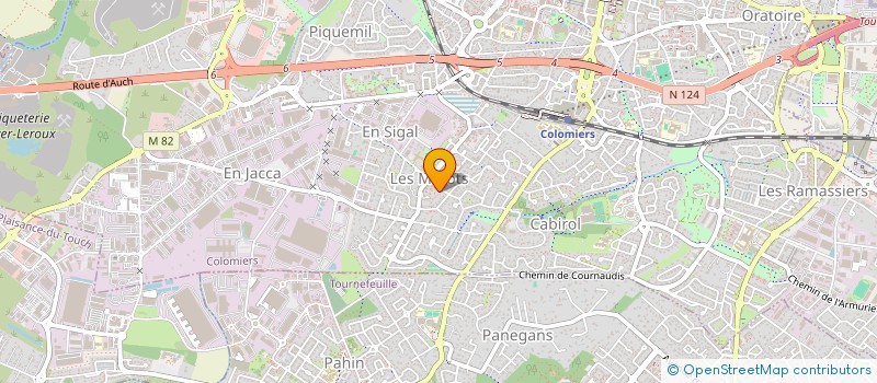 localisation de l'entreprise MONSIEUR CHRISTOPHE SALLENT à COLOMIERS