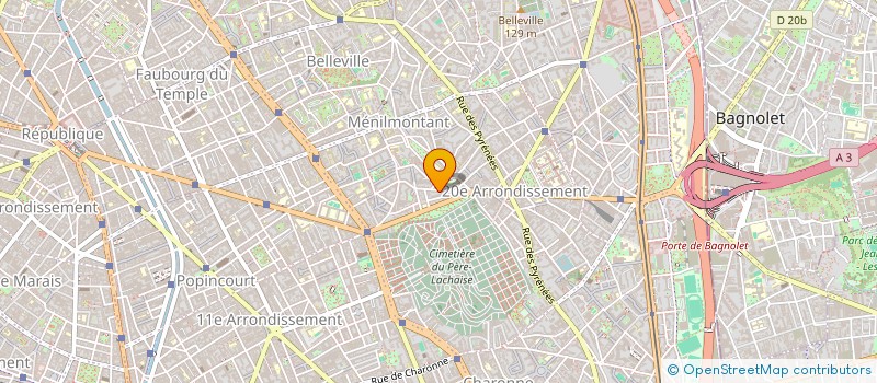 localisation de l'entreprise MONSIEUR CHRISTOPHE SALLES  PARIS