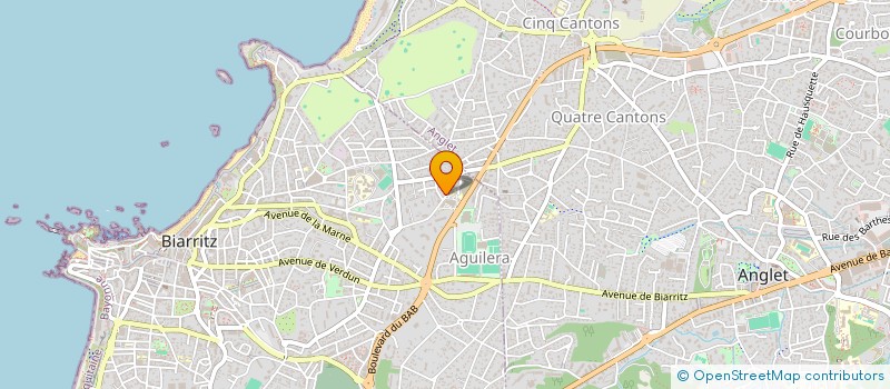 localisation de l'entreprise MONSIEUR CHRISTOPHE SANCHEZ à BIARRITZ