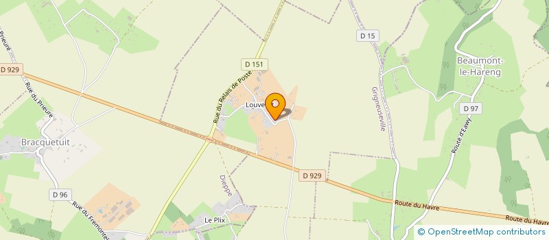 localisation de l'entreprise MONSIEUR CHRISTOPHE SANCTOT à GRIGNEUSEVILLE