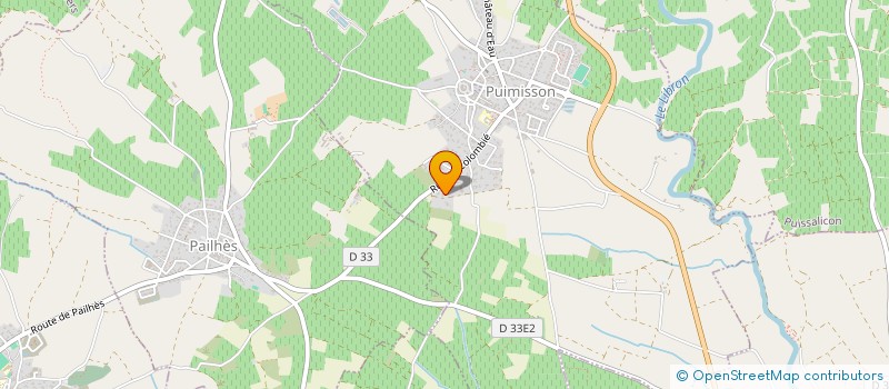 localisation de l'entreprise MONSIEUR CHRISTOPHE SANDOVAL  PUIMISSON