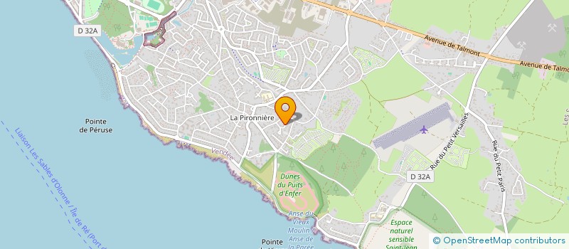localisation de l'entreprise MONSIEUR CHRISTOPHE SANNIER à LES SABLES D'OLONNE