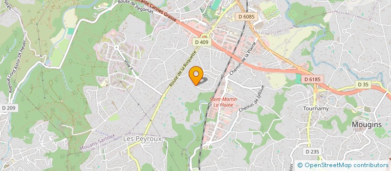localisation de l'entreprise MONSIEUR CHRISTOPHE SANTAMARIA à MOUGINS