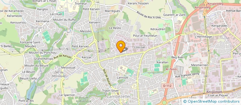 localisation de l'entreprise MONSIEUR CHRISTOPHE SAOUT à BREST