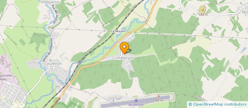 localisation de l'entreprise MONSIEUR CHRISTOPHE SARDAIGNE  COMBERJON
