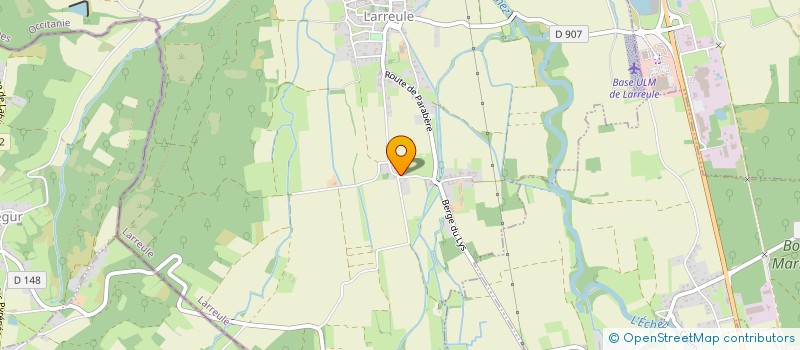 localisation de l'entreprise MONSIEUR CHRISTOPHE SARGIETTO  LARREULE