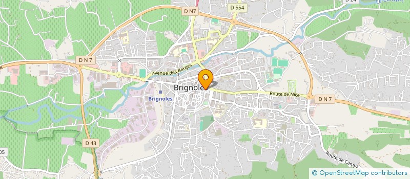 localisation de l'entreprise MONSIEUR CHRISTOPHE SAUMANDE à BRIGNOLES