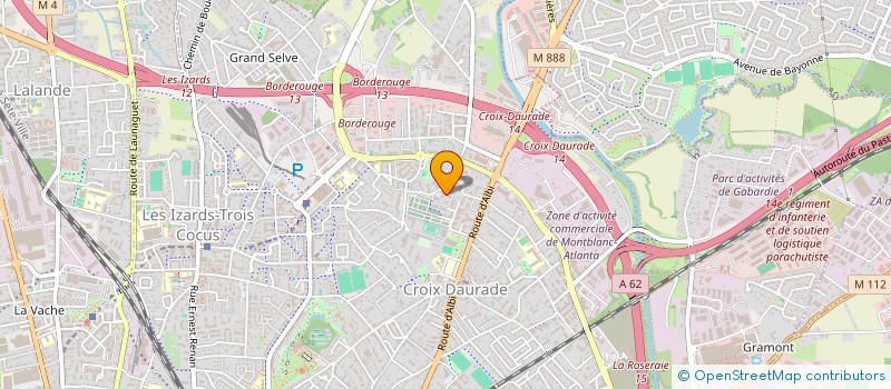 localisation de l'entreprise MONSIEUR CHRISTOPHE SAUMANDE  TOULOUSE