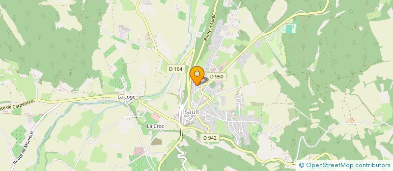 localisation de l'entreprise MONSIEUR CHRISTOPHE SAURAT  AUREL