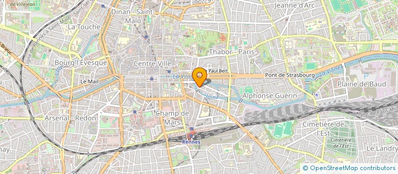 localisation de l'entreprise MONSIEUR CHRISTOPHE SAUVAGET  RENNES