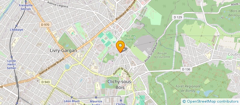 localisation de l'entreprise MONSIEUR CHRISTOPHE SAUZAIRE à CLICHY-SOUS-BOIS