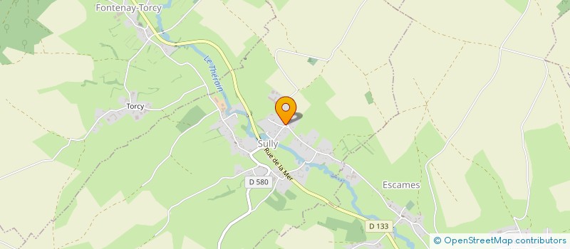 localisation de l'entreprise MONSIEUR CHRISTOPHE SAVARY  SULLY