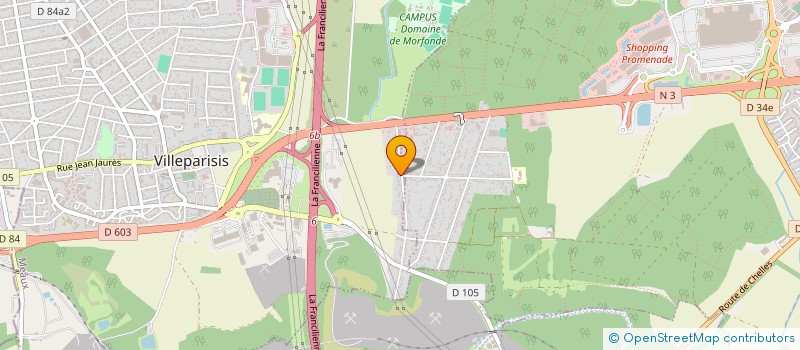 localisation de l'entreprise MONSIEUR CHRISTOPHE SAVOIE  CLAYE-SOUILLY