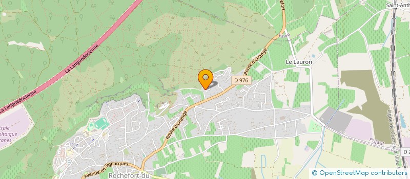 localisation de l'entreprise MONSIEUR CHRISTOPHE SCACCHI  ROCHEFORT-DU-GARD