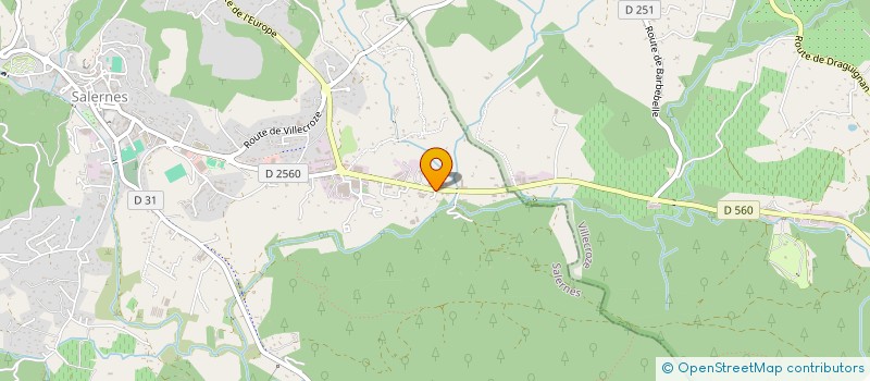 localisation de l'entreprise MONSIEUR CHRISTOPHE SCANAVINO  SALERNES