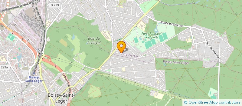 localisation de l'entreprise MONSIEUR CHRISTOPHE SCHACRE  SUCY-EN-BRIE