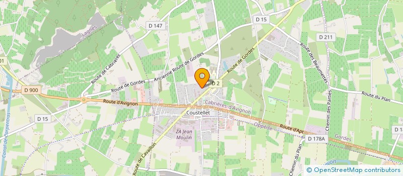 localisation de l'entreprise MONSIEUR CHRISTOPHE SCHAEFER  CABRIERES D'AVIGNON