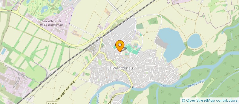 localisation de l'entreprise MONSIEUR CHRISTOPHE SCHAEFFER  LA WANTZENAU