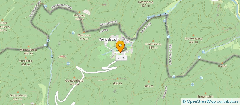 localisation de l'entreprise MONSIEUR CHRISTOPHE SCHERTZ  NIEDERSTEINBACH