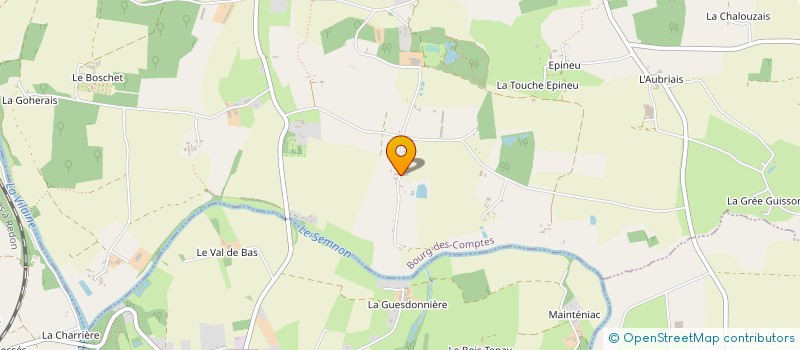 localisation de l'entreprise MONSIEUR CHRISTOPHE SCHILLIGER à BOURG-DES-COMPTES