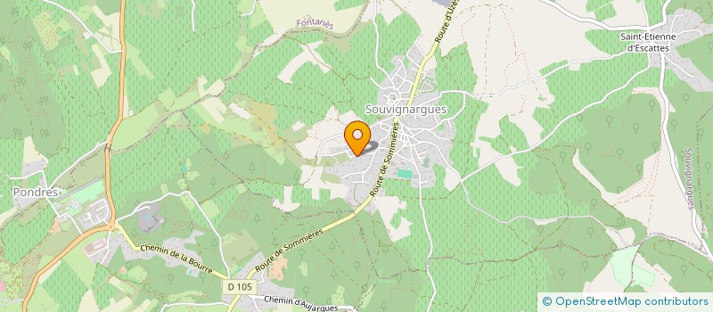 localisation de l'entreprise MONSIEUR CHRISTOPHE SCHIRMER  SOUVIGNARGUES