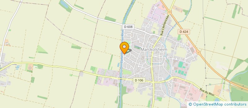 localisation de l'entreprise MONSIEUR CHRISTOPHE SCHMITT à MARCKOLSHEIM